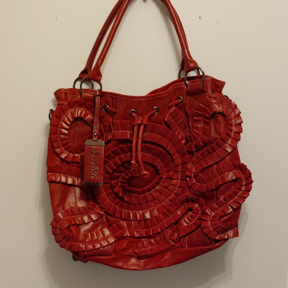 Chocolate New York Dark Red Shoulder Bag - Never Used